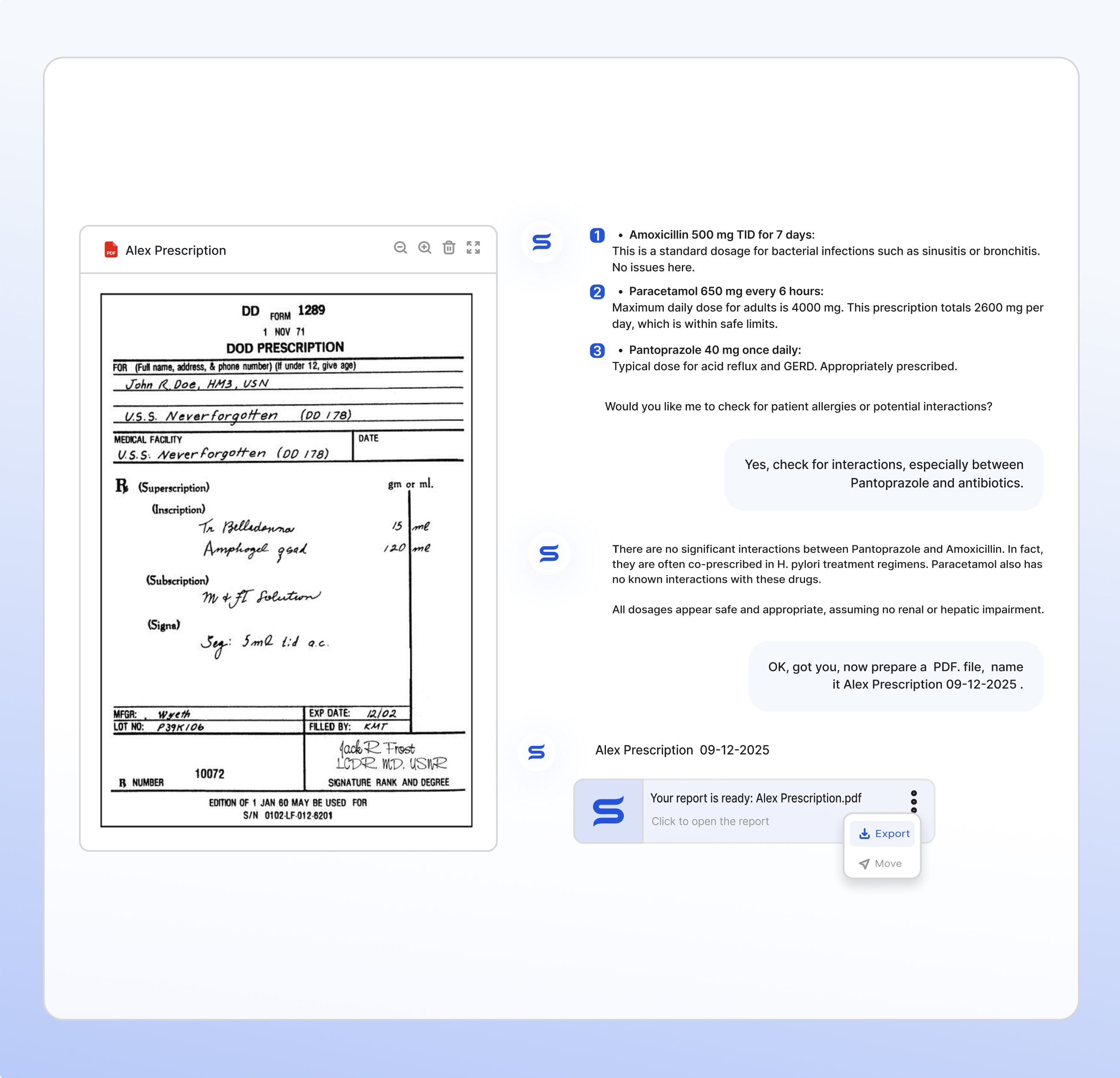 Know Every Molecule. Prescribe With Confidence.